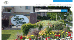 Desktop Screenshot of legacyvillageapartments.com