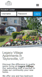 Mobile Screenshot of legacyvillageapartments.com